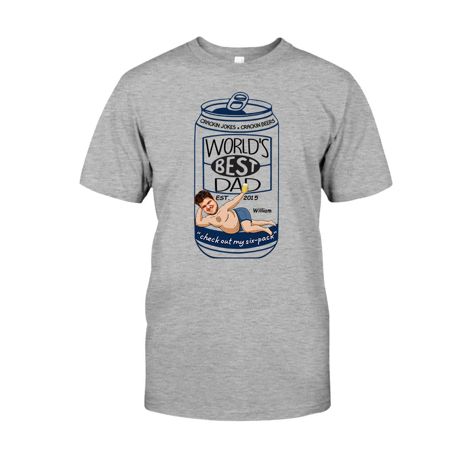World's Best Dad - Personalized Father T-shirt and Hoodie