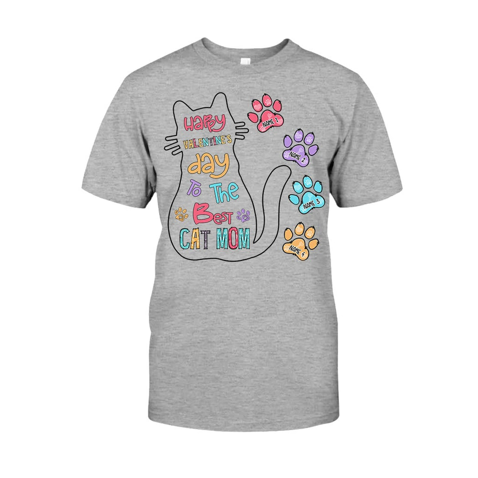 Cat Mom Life Is Better With Cats - Personalized Cat T-shirt and Hoodie