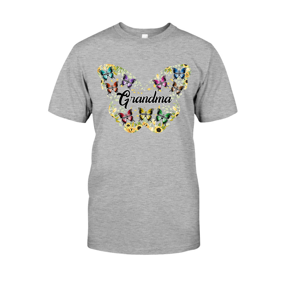 We Love You - Personalized Grandma T-shirt and Hoodie