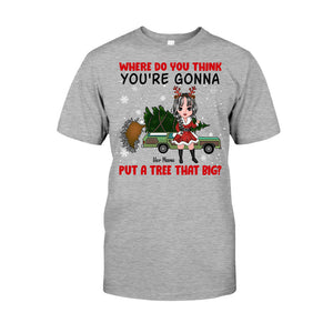 I'll Show You - Personalized Christmas Couple T-shirt and Hoodie