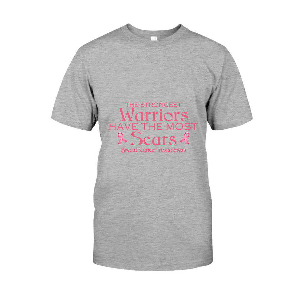 Breast Cancer Awareness Scars - Personalized T-shirt and Hoodie