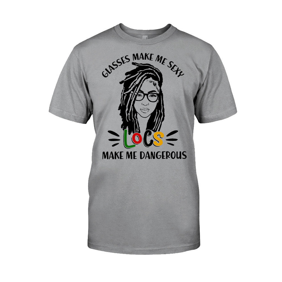 Locs  - African American T-shirt And Hoodie 062021