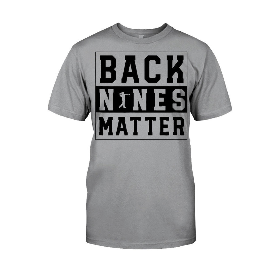 Black Nines - Golf T-shirt And Hoodie 062021
