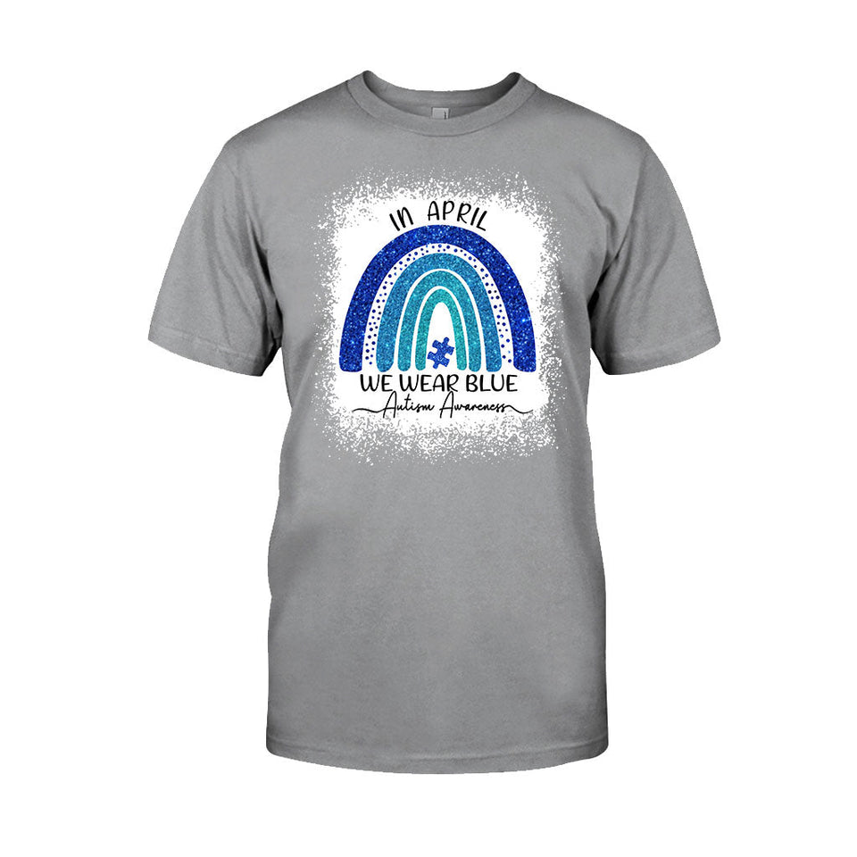 Je porte du bleu - T-shirt et sweat à capuche de sensibilisation à l'autisme 062021