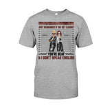 Just Remember When We Get Caught - Personalized Bestie T-shirt and Hoodie
