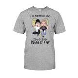 Always Be The Biggest Fan - Personalized Mother's Day Softball T-shirt and Hoodie