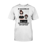 Accomplice And Alibi - Personalized Mother's day Grandma T-shirt and Hoodie