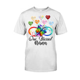 One Blessed Nana - Personalized Grandma T-shirt and Hoodie