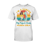 I'm A Flip Flops - Personalized Surfing T-shirt and Hoodie