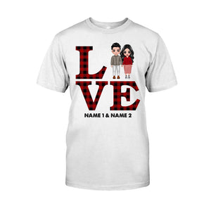 Love Couple - Personalized T-shirt and Hoodie