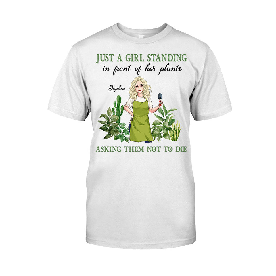 Gardening Girl - Personalized Gardening T-shirt and Hoodie