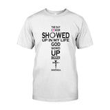 La foi plutôt que la peur - T-shirt et sweat à capuche personnalisés pour la sensibilisation au cancer du sein