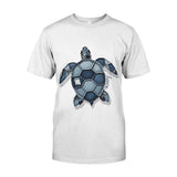 Blue Turtle - Personalized Turtle T-shirt And Hoodie