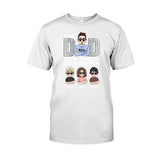 Proud Dad Of A Few - Personalized Father's Day Father T-shirt and Hoodie