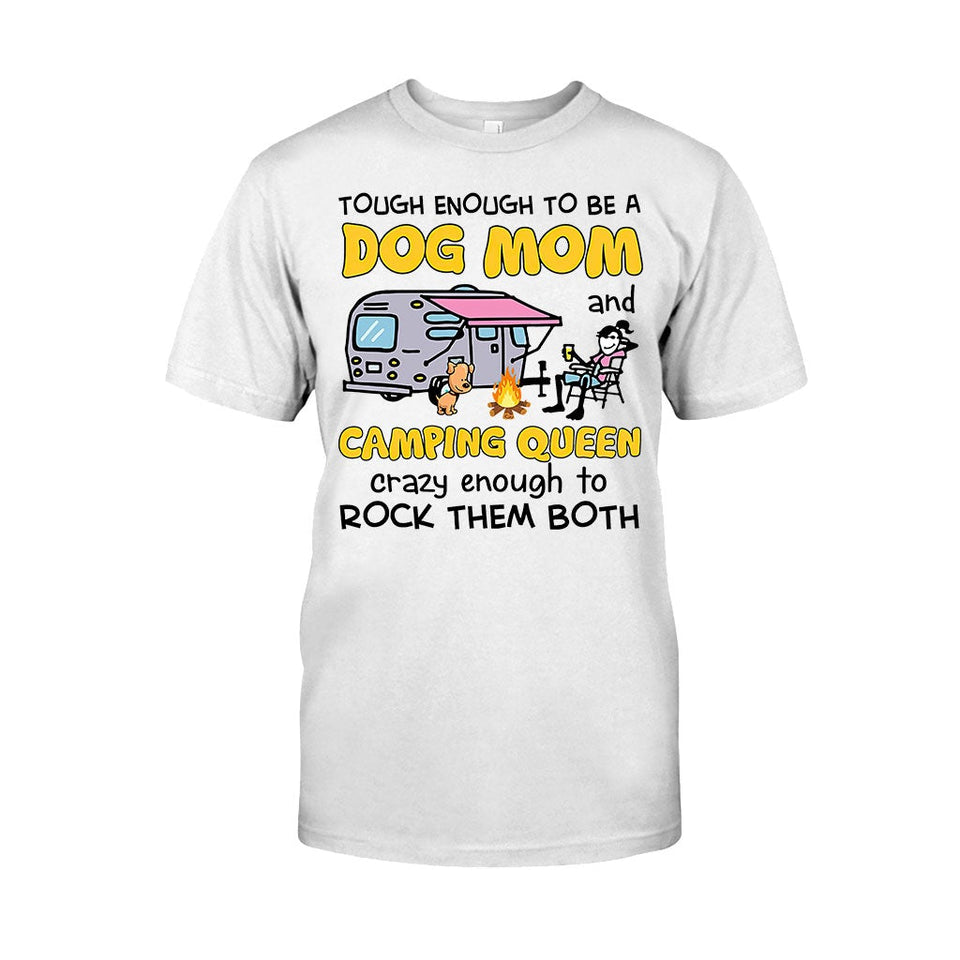 Tough Enough To Be Camping Queen - T-shirt and Hoodie 1121