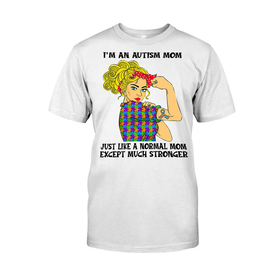 Maman d'enfant autiste - T-shirt et sweat à capuche de sensibilisation à l'autisme 112021