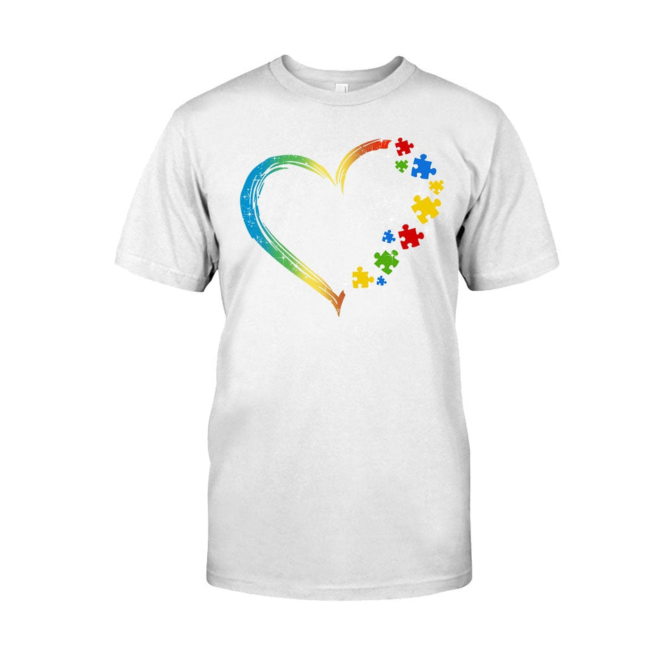 Sensibilisation à l'autisme - T-shirt et sweat à capuche personnalisés 1121