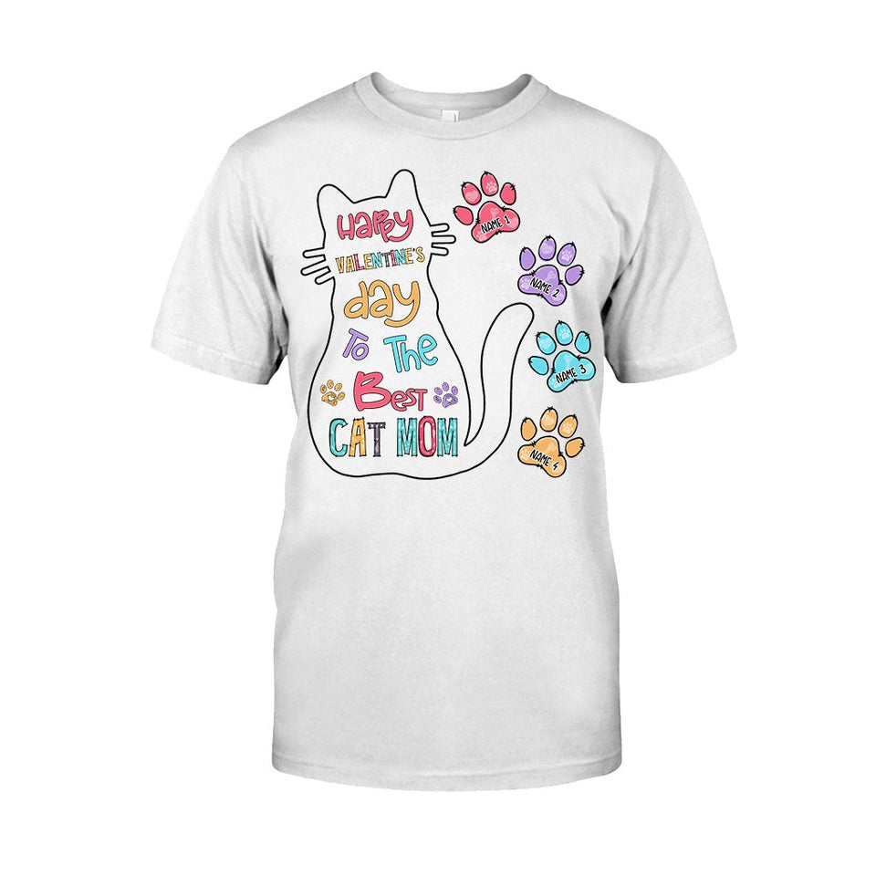 Cat Mom Life Is Better With Cats - Personalized Cat T-shirt and Hoodie