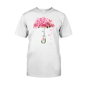 Never Give Up - Breast Cancer Awareness T-shirt and Hoodie