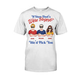 If Step Dad's Were Bogeys I'd Pick You - Personalized Father T-shirt and Hoodie