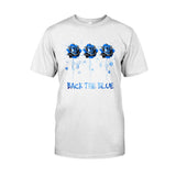 Blue Roses - Police Officer T-shirt And Hoodie 062021