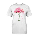 Never Give Up - Breast Cancer Awareness T-shirt And Hoodie 072021