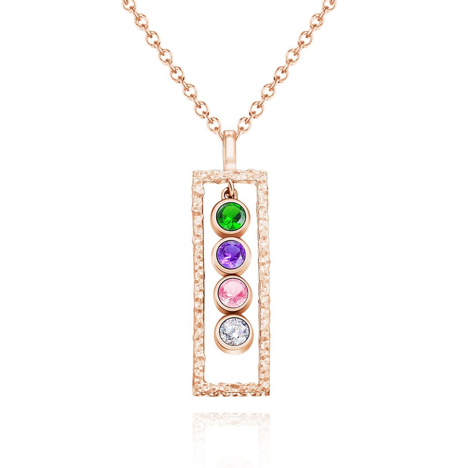 Personalized Birthstone Charm