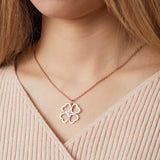 Personalized Four Leaves Clover Charm
