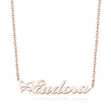 Any Name Butterfly - Personalized Name Necklace