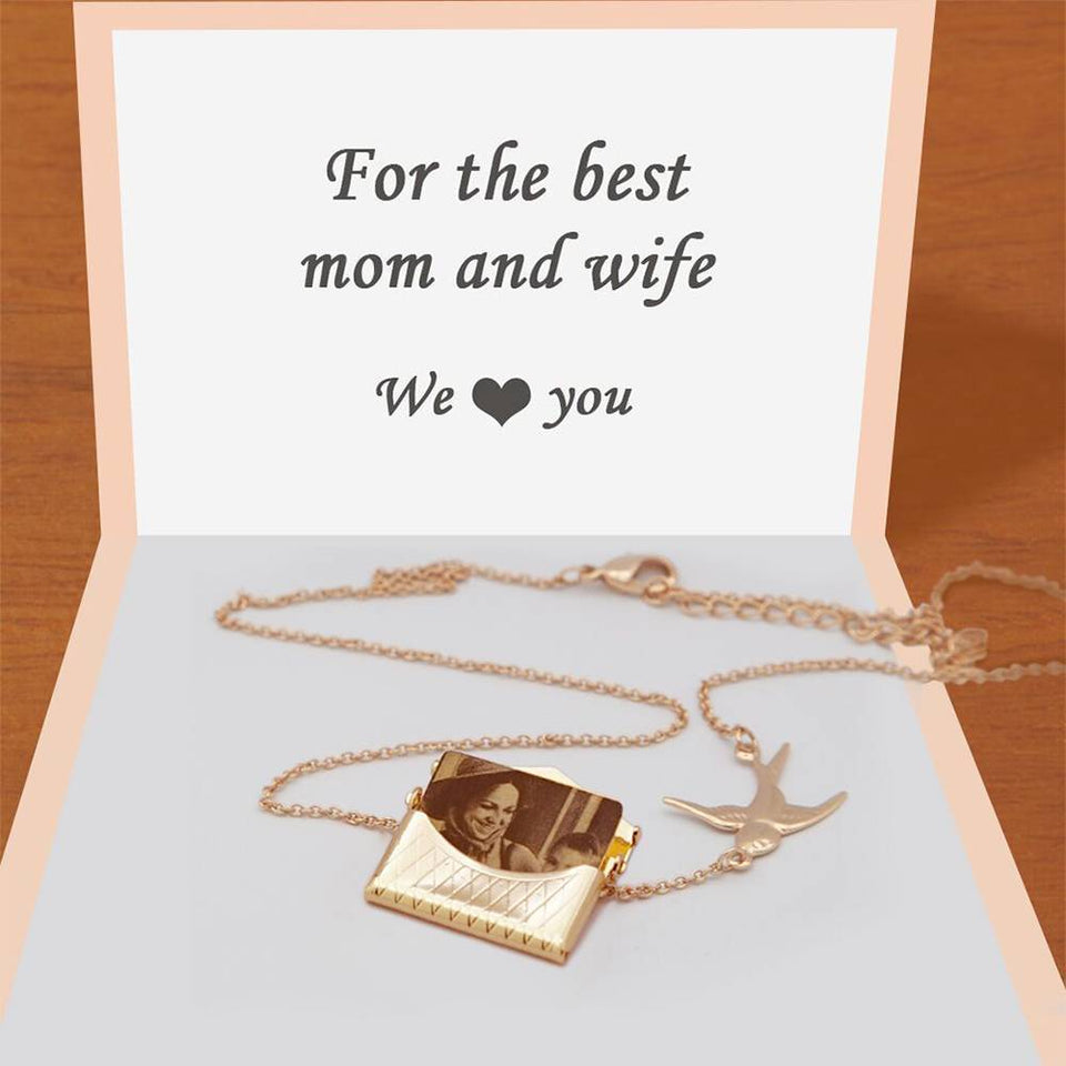 Letter Of Love - Personalized Handbag Necklace
