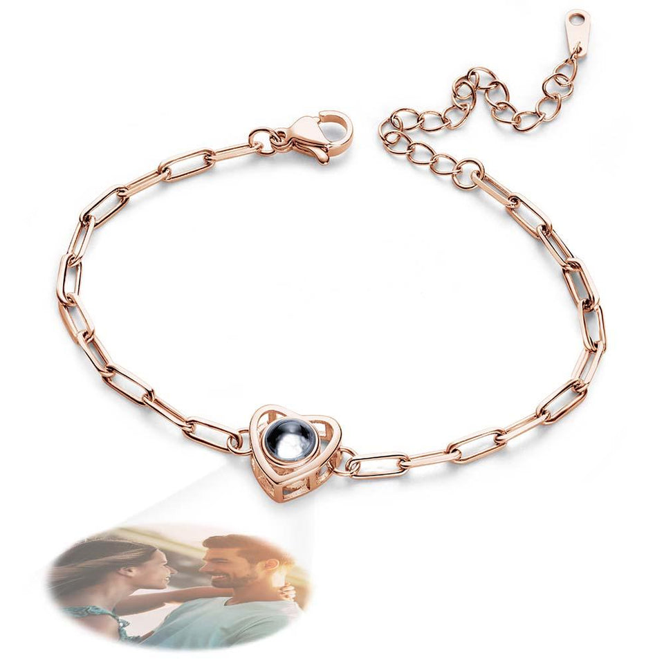 Personalized Photo Projection Charm