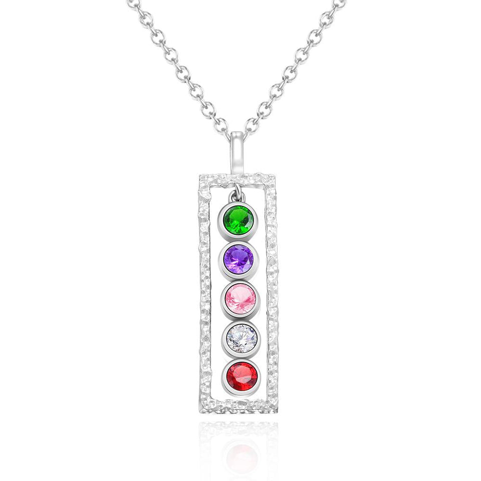 Personalized Birthstone Charm