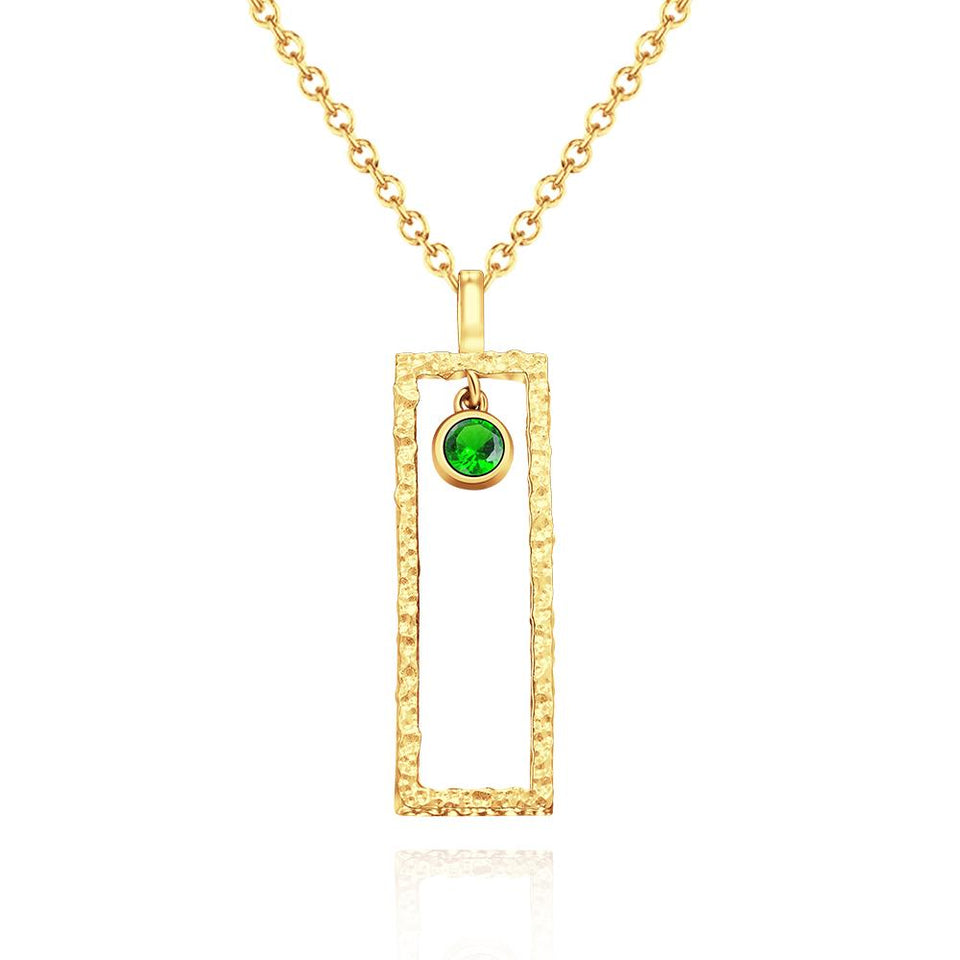 Personalized Birthstone Charm