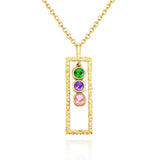 Personalized Birthstone Charm