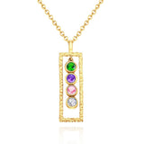Personalized Birthstone Charm