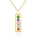 Personalized Birthstone Charm