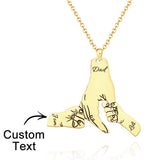 Personalized Engraved Big Hands Small Hands