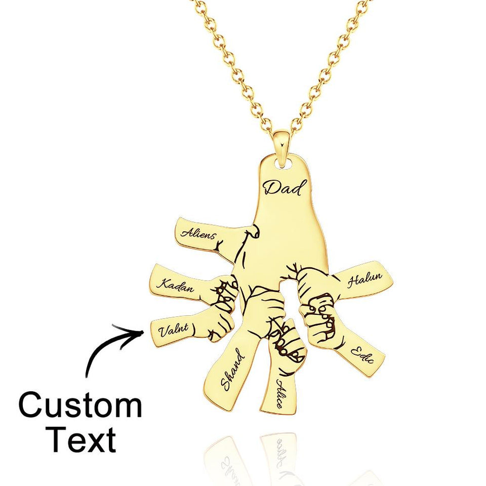 Personalized Engraved Big Hands Small Hands