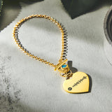 Any Scannable Spotify Code - Personalized Spotify Code Heart Bracelet