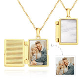 Any Photo Window - Personalized Photo Window Necklace
