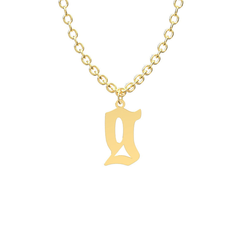 Any Letter - Personalized Initial Necklace