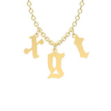 Any Letter - Personalized Initial Necklace