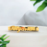 Engravable Two Fingers Ring - Personalized Ring