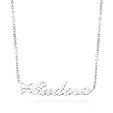 Any Name Butterfly - Personalized Name Necklace