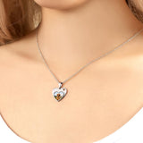 Forver Love - Personalized Black Filter Photo Necklace