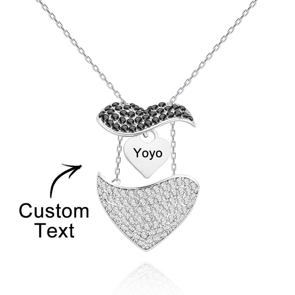 Engraved Openable Message  - Personalized  Necklace