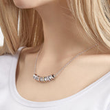 Personalized Diamond Beads Engraved Charm