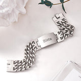 Any Names - Personalized Name Wide Bracelet