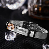 Scannable Spotify Code For Couple - Personalized Couple Spotify Code Bracelet