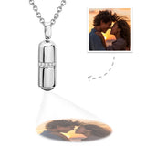 Personalized Creative Pill Projection Charm